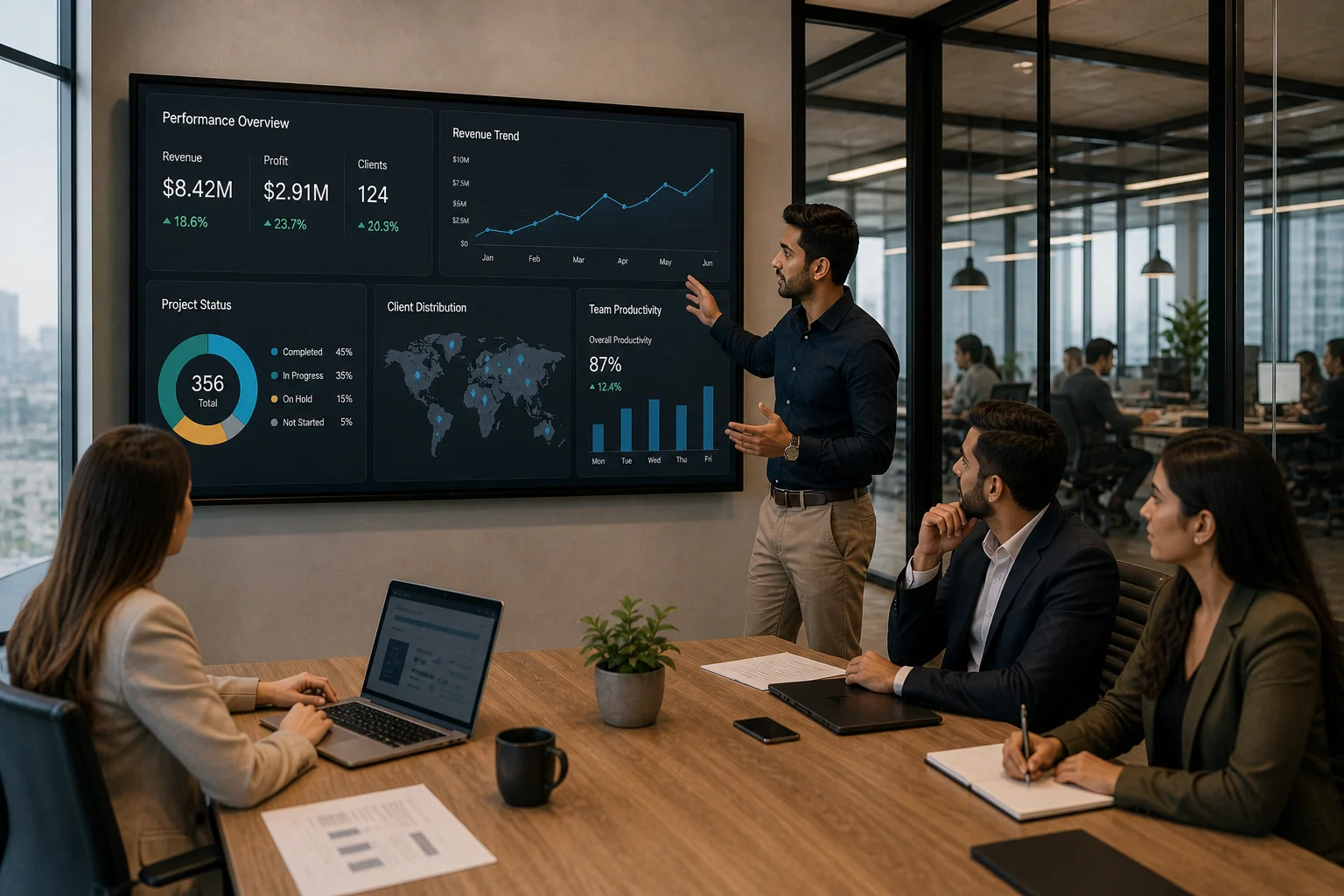 Agency Intelligence Hub Dashboard
