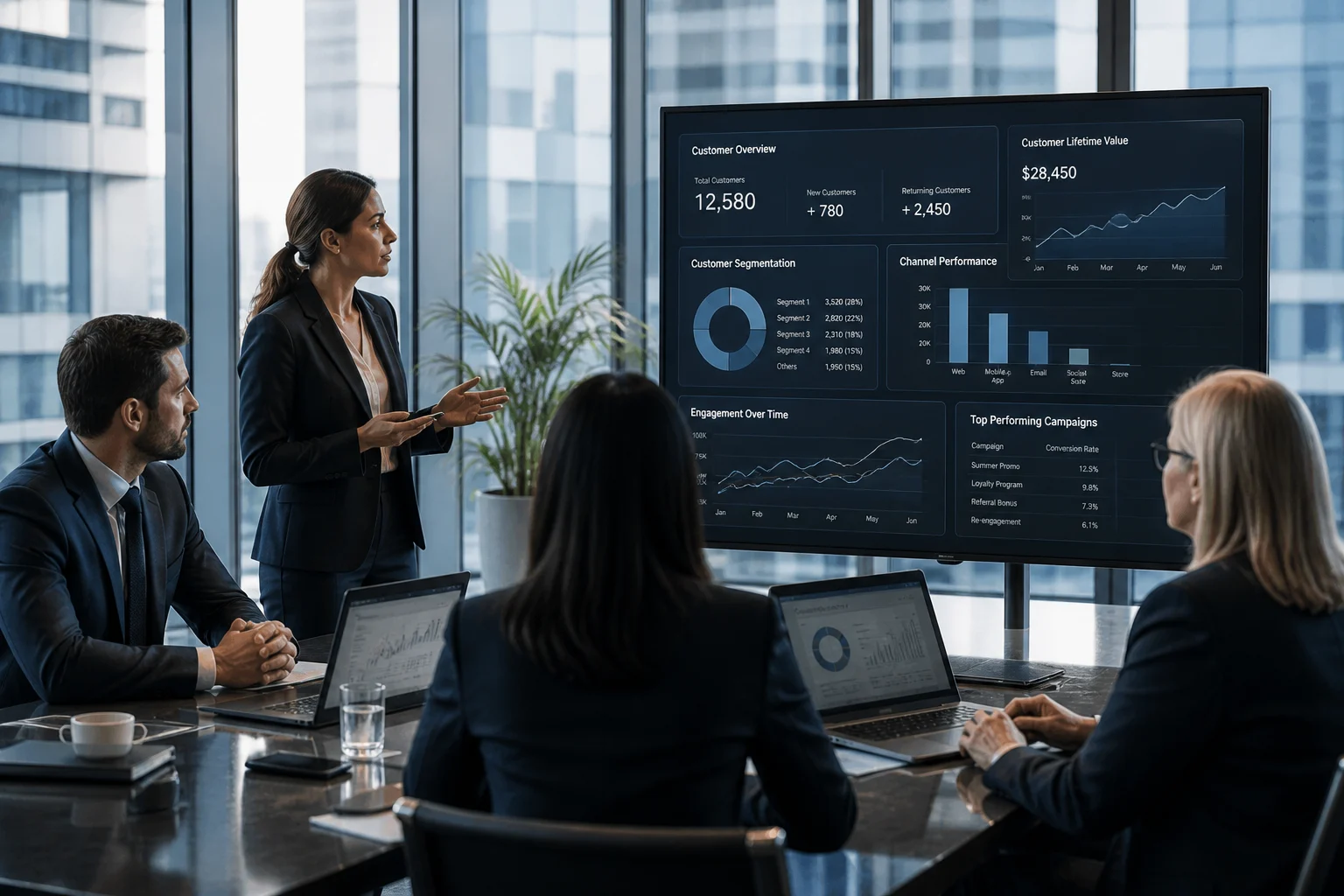 CRM Intelligence Dashboard