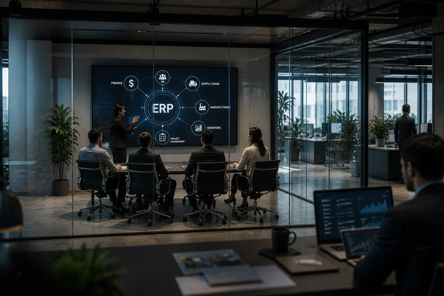 ERP Dashboard Architecture